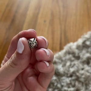Retired heart Pandora charm